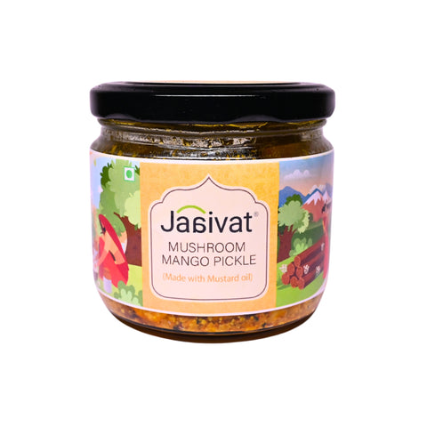 Mushroom Mango Pickle - Jaaivat